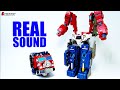 [ Real Sound ] Combine with Trailer！Powermaster Optimus Prime Master Piece God Ginrai Unboxing