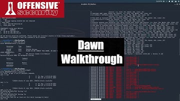 Dawn | Hacking Walkthrough | PG Play