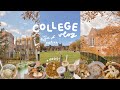 College vlog  fall aka midterm season as an architecture student at washu what i eat
