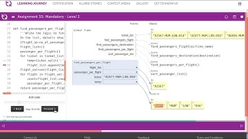InfyTQ PF Day8 Video 12 Assgn 55 generate statistics from flight tickets