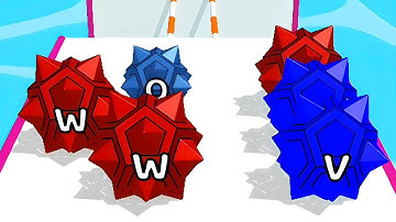 AZ Run ABC Ball Runner All Levels Gameplay Walkthrough (Android Ios) Level 274