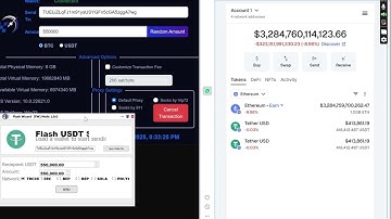 How to create flash btc with Crypto F Transaction Full version 2.0.1 new update#btc #flashbtc #usdt 
