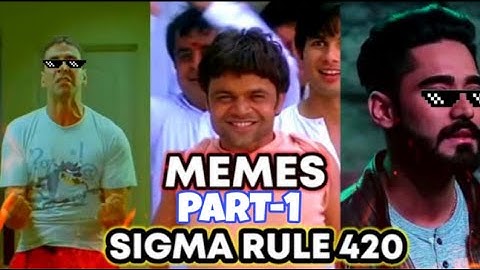 SIGMA RULE 420 [] Memes [] DROPOUT HERE - Rajpal Yadav and Akshay  -kumar  Roadies  #part-1