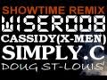 Showtime remix hip hop wiser008simplyccassidy xmen et doug stlouisavi