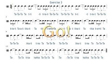 Rhythm Exercise With Tie/Slur & Triplet to Improve Your Sight Reading #musiclessons