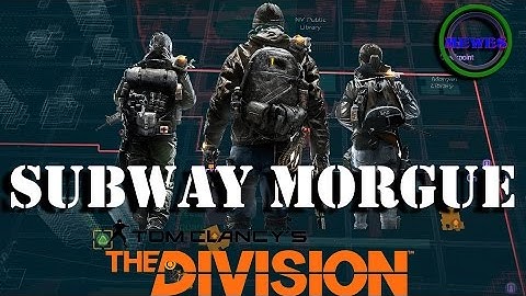 The Division Beta Gameplay Subway Morgue (PS4)