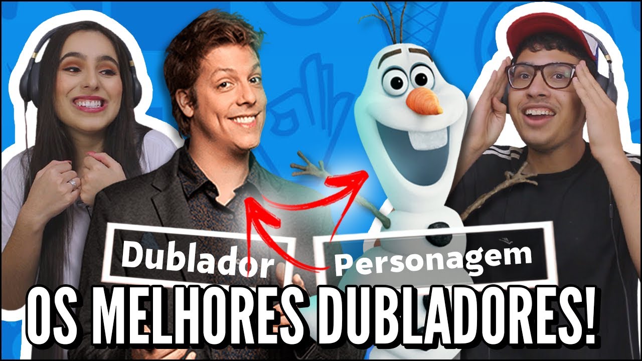 JOVENS REAGEM AS MELHORES DUBLAGENS feitas por artistas FAMOSOS - CULTURAS INSANAS