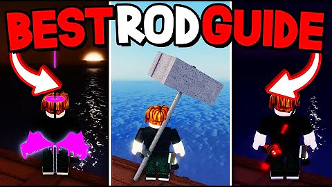 FISCH BEST RODS! Full Rod Progression Guide Fisch! (Best Fishing Rod) FISH Roblox