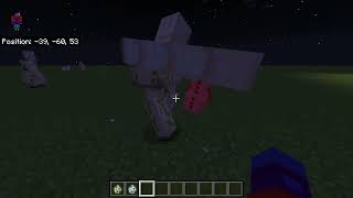 playing minecrap and beating the ender dragon (new update)