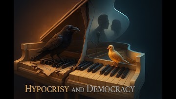 🕊 Hypocrisy and Democracy – A Satirical Duet for Our Times