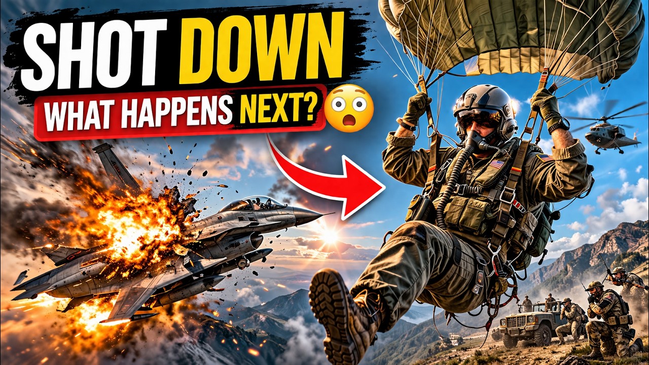 What Happens If a US Fighter Pilot Is Shot Down? - YouTube