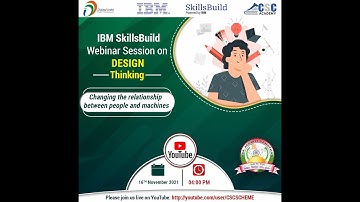IBM SkillBuild Webinar Session on Design Thinking