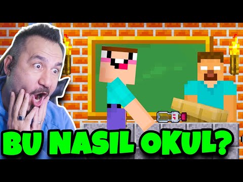 ÇAKMA MİNECRAFT PARKURLARI? | Monsters School OYNUYORUZ!