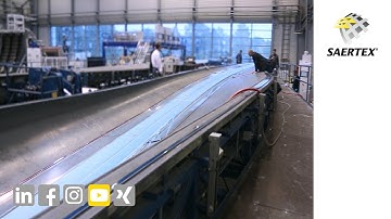 Infusing a 45m Rotor Blade Spar Cap with PU Resin - Covestro x SAERTEX at DLR Stade