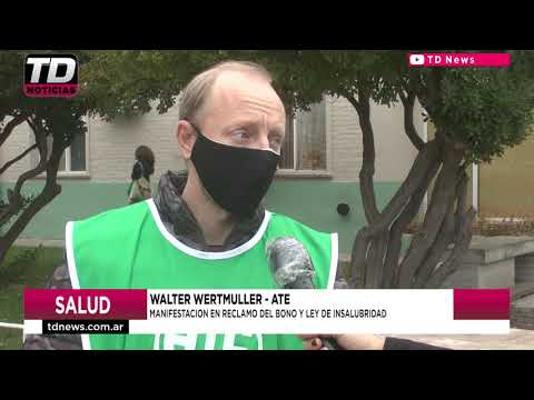 WALTER WERTMULLER   MANIFESTACION RECLAMO DEL BONO 24 06 20