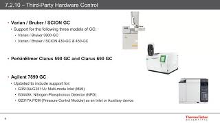 Thermo Scientific™ Chromeleon™ CDS - What's New in Version 7.2.10