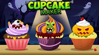 Halloween Games for Kids | Cupcake Maker | KooKie Kids