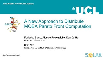 A New Approach to Distribute MOEA Pareto Front Computation