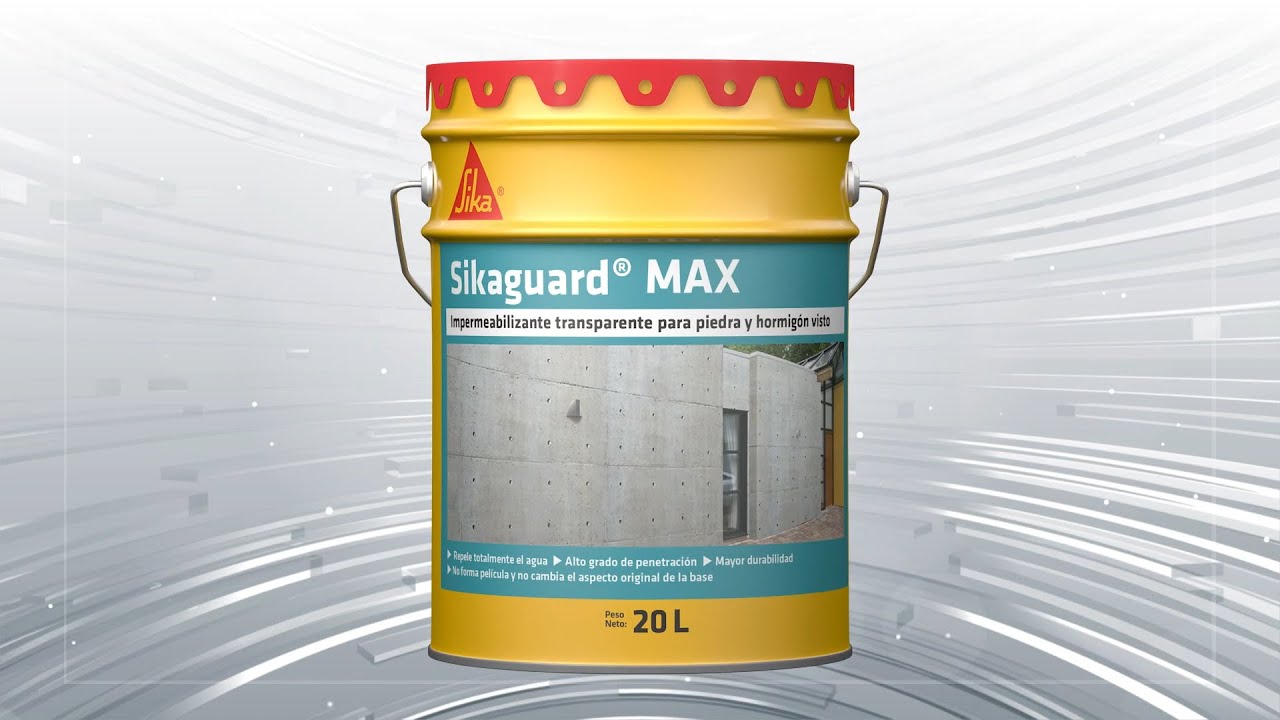 Sika R Guard Sikaguard® MAX - YouTube