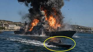 Magura V7 Sea Drones Cornered Russia's Tsiklon Corvette Off Sevastopol screenshot 5