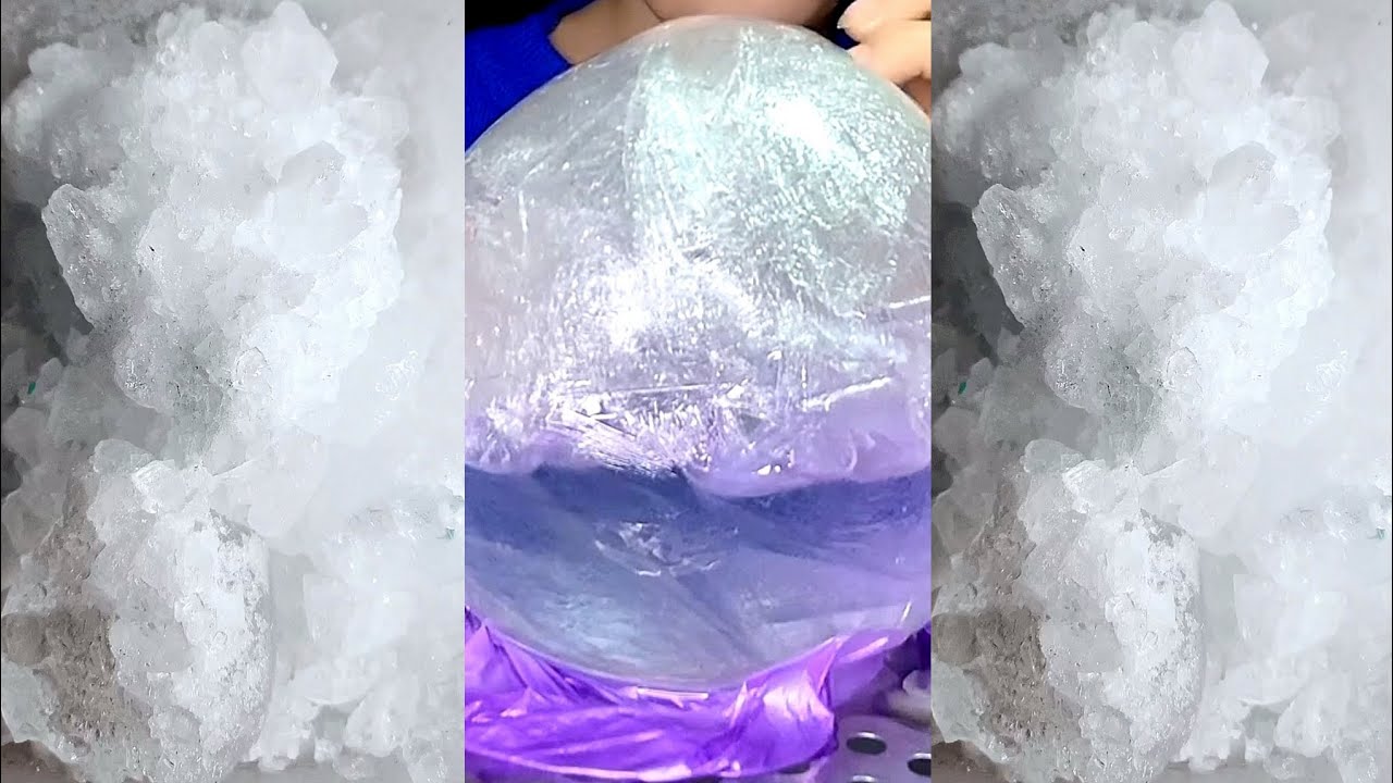 HARD ICE EATING / CRUSHED ICE. ICE EATING YouTube