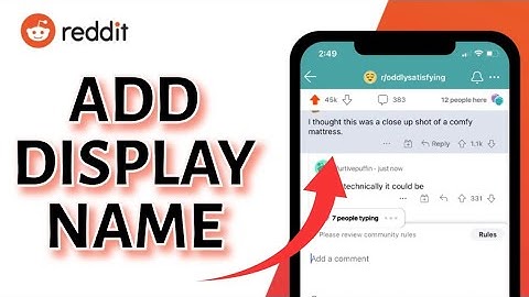 How to Add Display Name in Reddit 2025?