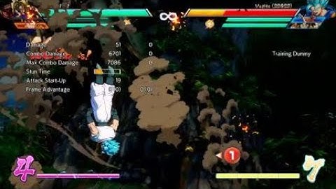 DBFZ Android 18 Tech