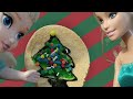 Elsia and Annia Christmas Cookies with Barbie! - New Elsia and Annia Videos