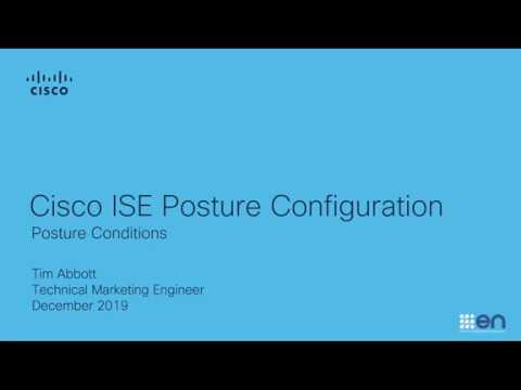 Cisco ISE Posture Configuration Part 1 - Posture Conditions