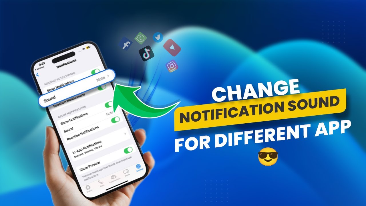 How To Change iPhone Notification Sound For Different Apps | Customize ...