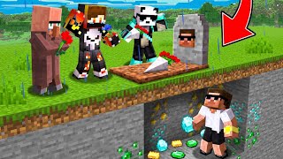 Carry Faked His Death To Hide His RICHNESS From Doorbin in Minecraft..