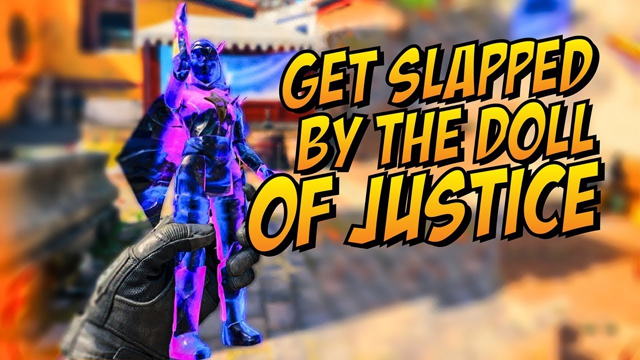 SUPER FUNNY SLAPPING WITH THE DOLL OF JUSTICE - CoD BLACKOUT ALCATRAZ!!!