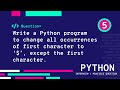 Exercise 5 - Python Interview/Practice Questions