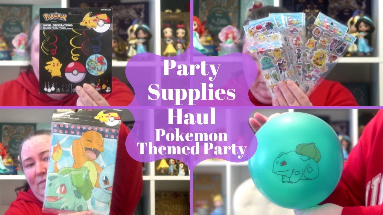 Pokémon party favors  Pokemon party favors, Pokemon birthday party,  Pokemon party