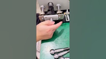 advanced machine for making threads on door handles #shorts