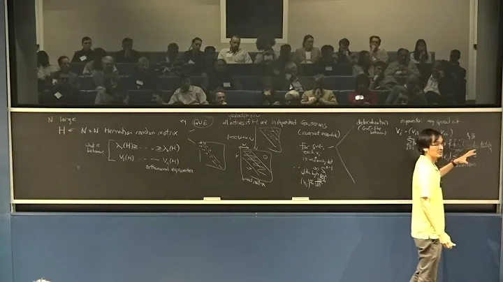 Terence Tao - Delocalization of Eigenvectors of Random Matrices - A Survey (February 20, 2025)