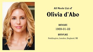 Olivia d'Abo Movies list Olivia d'Abo| Filmography of Olivia d'Abo