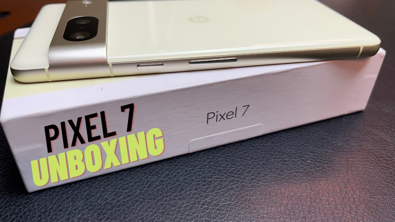 Google Pixel 7 Lemongrass Color - Unboxing and review , Camera Test !!!
