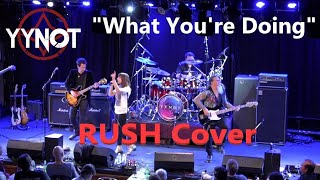 &quot;What You&#39;re Doing&quot; RUSH Cover - LIVE!