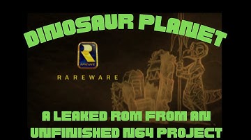 Dinosaur Planet : Gameplay from an unreleased project for the Nintendo 64 by Rare