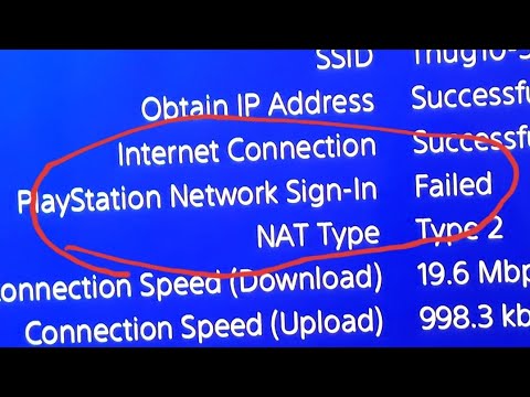 udvikle udløser Uafhængig PS4 Fail to Connect to The Internet Fix! Sign In Fail (FAST VIDEO) - YouTube