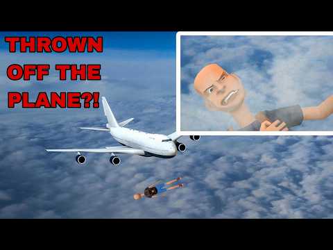 Classic Caillou Goes CRAZY On A Plane Gets Thrown Off Grounded
