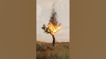 Oasis of Ash. #abstract #pyro #simulation #render #cinema4d #digitalart