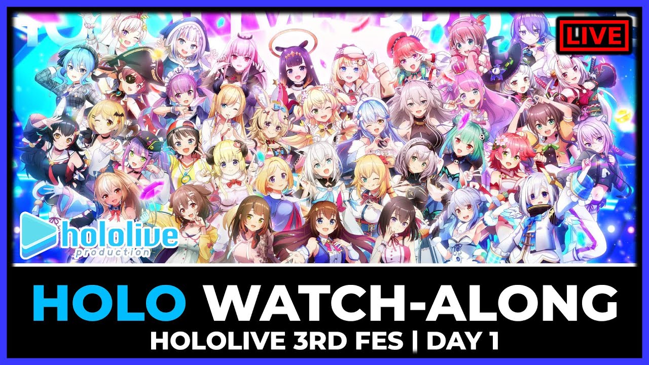 hololive 3rd fes live stream free