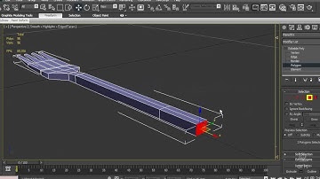 Моделирование вилки и домика в 3D MAX