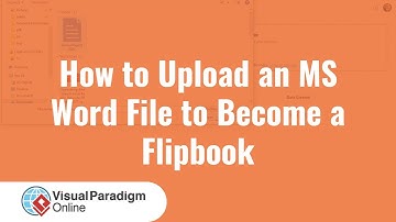 How to Upload an MS Word file to Become a Flipbook