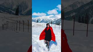 sliding through a winter wonderland #kashmir #travel