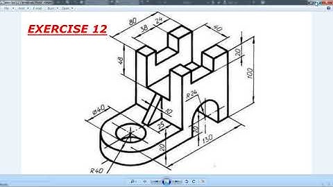 Autodesk Inventor Tutorial for beginners Exercise 12