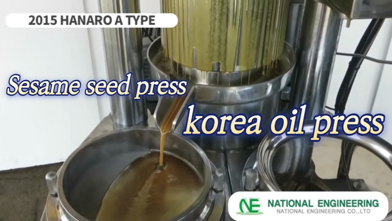 Sesame seed press, Flaxseed press, Cacao butter press, oil press