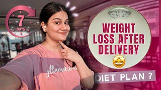 Postpartum Weight Loss Challenge ￼| अब सोच लिया 🙂‍↔️| Arshi Saifi